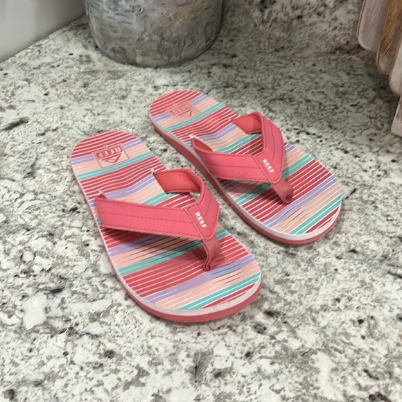 Reef Sandals Size girls 3 EUC - Picture 7 of 8